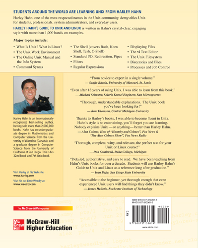 Harley Hahn's Guide to Unix and Linux